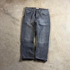 Black Taylor Stitch Selvedge Jeans